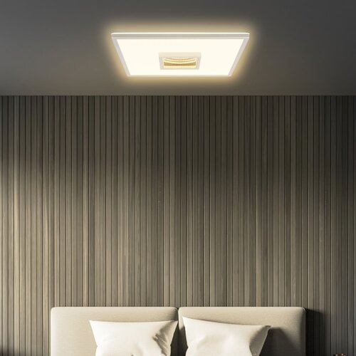 BRILONER 3848014 - led plafonsko svetlo toro LED/18W/230V 42x42 cm matni hrom Slike