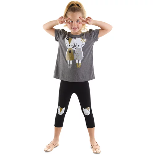 Denokids Cat Friends Girls Kids T-Shirt Leggings Set