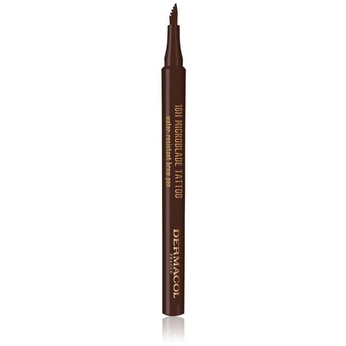 Dermacol 16H Microblade Tattoo vodoodporen flomaster za obrvi odtenek 02 1 ml Slike