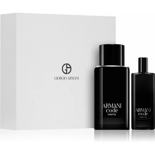 Armani Code Parfum darilni set za moške
