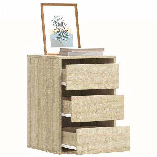 VidaXL Kotni predalnik sonoma hrast 40x41x58 cm inženirski les Slike