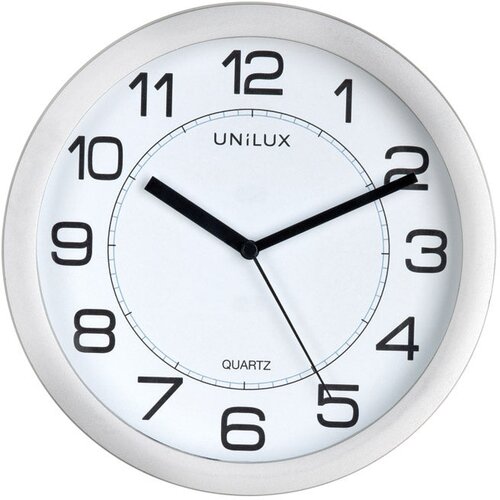  STENSKA URA FI-22CM ATTRACTION UNILUX 400094404 SIVA Slike