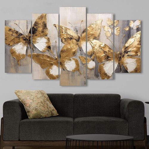 Wallity slika 5MDF4595_60100, 100x60 cm, 5 delova Cene
