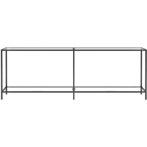 vidaXL Konzolni stol prozirni 220 x 35 x 75 5 cm od kaljenog stakla Cijene