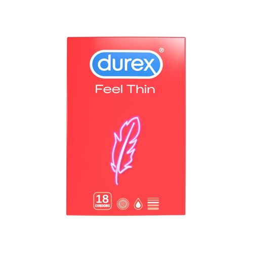 Durex Kondom Feel Thin, 18 kos. Cene