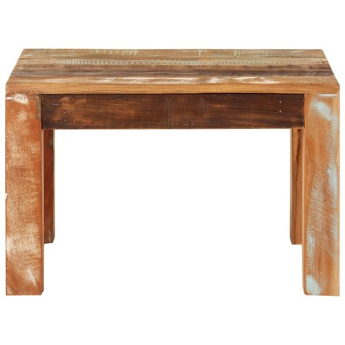Maison Chic Klubska mizica - kavna mizica - Nizka mizica 55x55x35 cm trden predelan les, (21754067) Cene