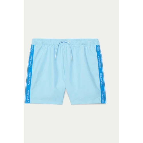 Calvin Klein Swimwear Kopalne hlače KV0KV00042 Modra Regular Fit