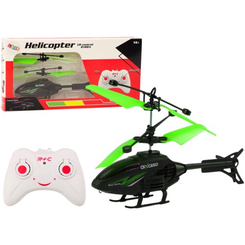  Helikopter na daljinsko upravljanje Gyroscope - zeleni Cene