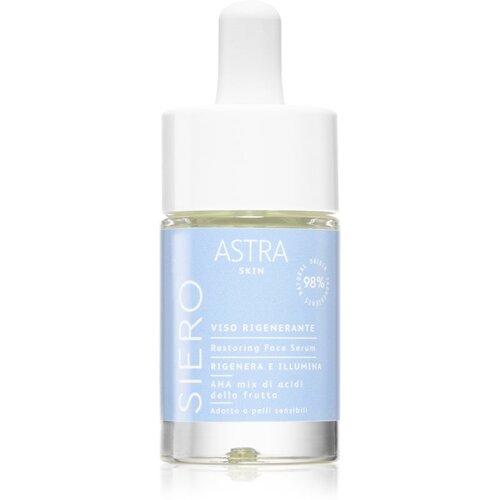 Astra Make-up Skin zaglađujući eksfolijacijski serum za regeneraciju lica 15 ml Slike