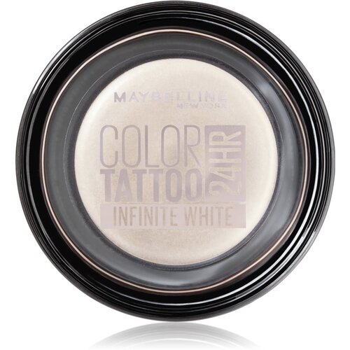 Maybelline color tattoo 24H kremasto sjenilo za oči 4 g nijansa 45 infinite white Slike