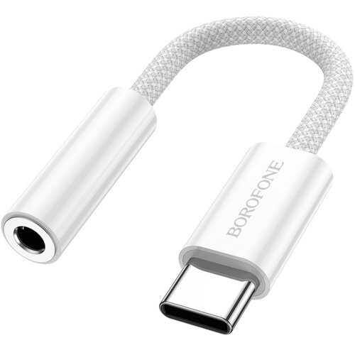 Borofone adapter BV15 Avdio - tip C na 3,5 mm priključek - srebrni (DAC) Cene