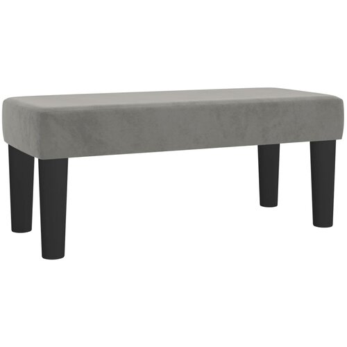 Box spring krevet s madracem svjetlosivi 80 x 200 cm bar&amp;scaron;unasti Slike