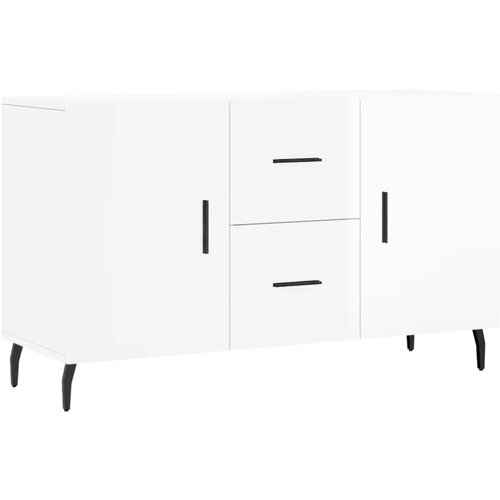 Maison Chic Komoda - Predalnik visok sijaj bela 100x36x60 cm inženirski les, (21721581) Slike