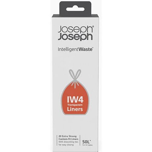 Joseph Joseph S trakom za zatezanje vreće za smeće 20 kom 50 l IW4 &amp;ndash; Slike