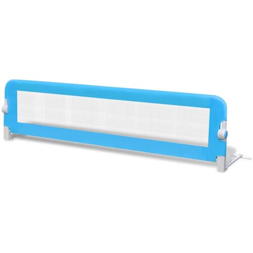 VidaXL sigurnosna ogradica za dječji krevet 2 kom plava 150 x 42 cm Slike