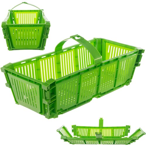 KADAX Zložljiva ko&amp;scaron;ara za sadje in jagode plastika 2 kg, (5000357120) Slike