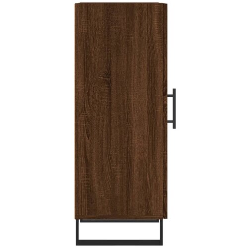  Komoda boja smeđeg hrasta 34,5 x 34 x 90 cm konstruirano drvo Slike