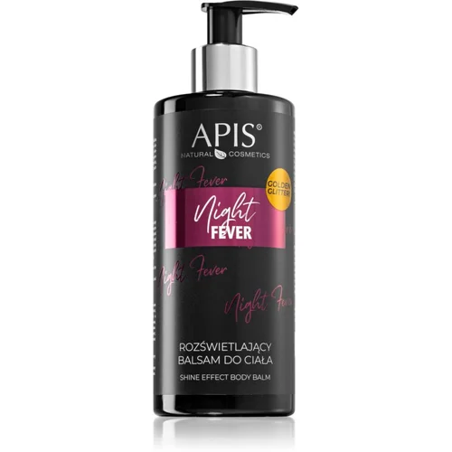 Apis Natural Cosmetics Night Fever posvetlitveno mleko za telo 300 ml