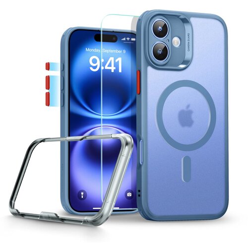 ESR CLASSIC PRO SET HALOLOCK ZA MAGSAFE ZA IPHONE 16 FROSTED BLUE, (21970504) Cene