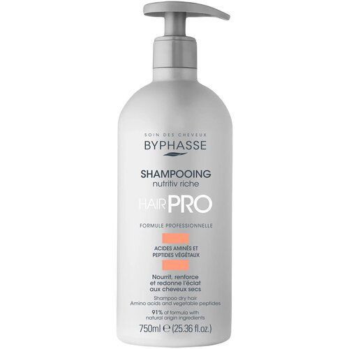 Byphasse hair pro šampon za suvu i oštećenu kosu nutritiv riche 750ml Slike