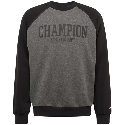 Champion Authentic Athletic Apparel Sweater majica antracit siva / siva melange / crna / bijela