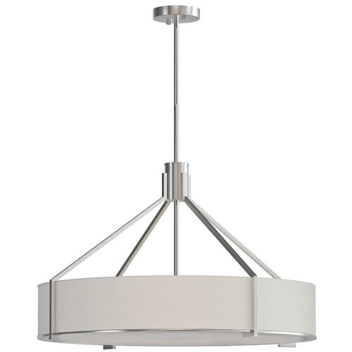 Open Design OR85655-Luster na &scaron;ipci DORETTO 6xE27/15W/230V prečnik 70 cm mat hrom/bela Cene