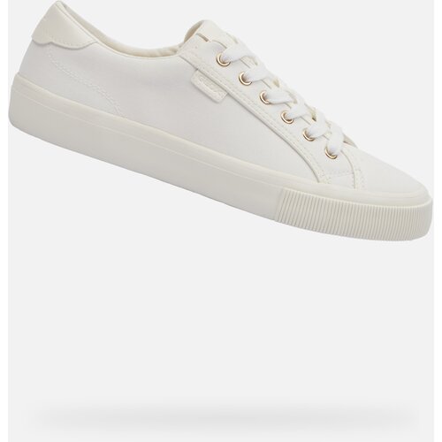 Geox White women's sneakers Emmeleny - Women's Cene