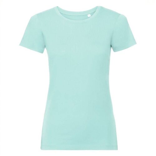RUSSELL Light blue women&amp;#039;s t-shirt Pure Organic Slike