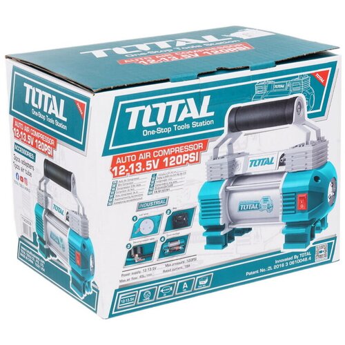 Total Auto kompresor 12V 10bar 45L/min Slike