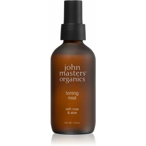 John Masters Organics Rose & Aloe Toning Mist meglica za tonizacijo obraza 118 ml