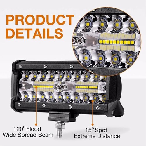  led far led bar 120w Cene