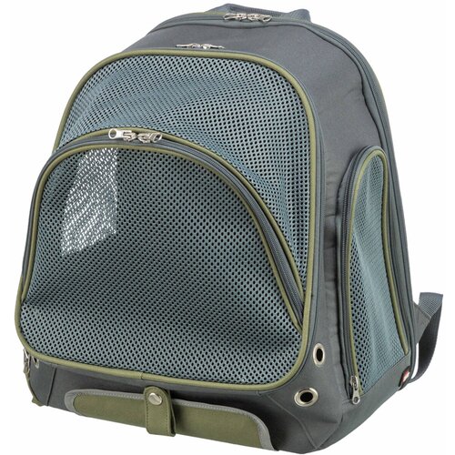 Trixie ranac Lyla 34x22x42 cm sivo-plavi za pse i mačke Slike