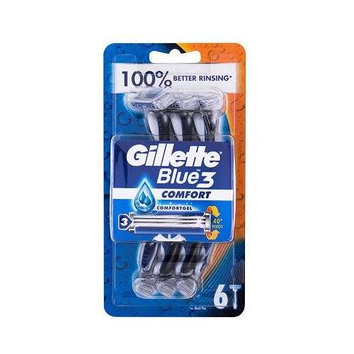 Gillette Blue3 Comfort britvice za enkratno uporabo 6 ks Slike
