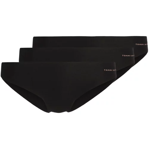 Tommy Hilfiger Underwear Tanga gaćice smeđa / crna