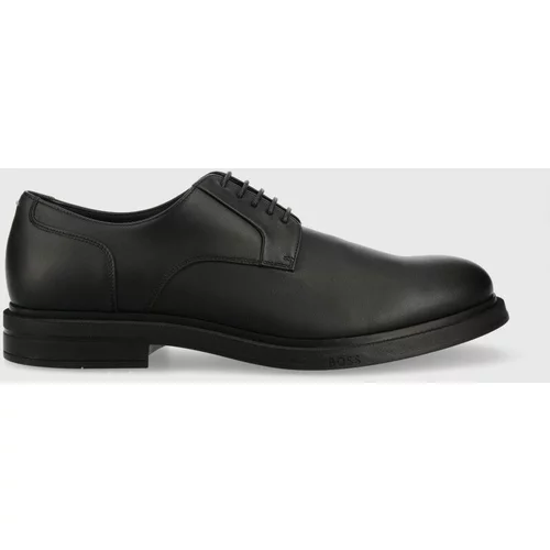 Boss Kožne cipele Saul za muškarce, boja: crna, 50492778
