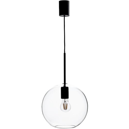 Marksl&amp;ouml;jd Crna visilica sa staklenim sjenilom 25x25 cm Patera - Slike
