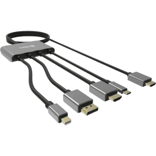  Optički kabl kabl-display hub sandberg all-in-one usb c/dp/m dp/hdmi - hdmi 2m 509-21 Cene