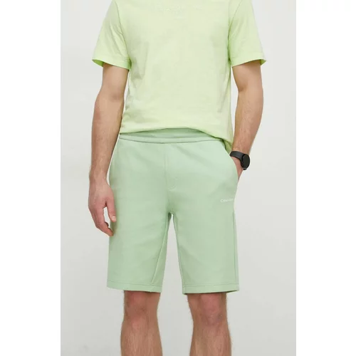 Calvin Klein Kratke hlače moški, zelena barva