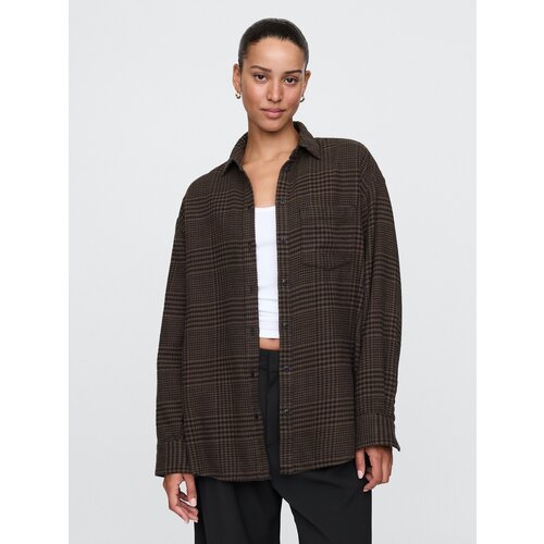 GAP Oversize flannel shirt Big Shirt - Women's Cene