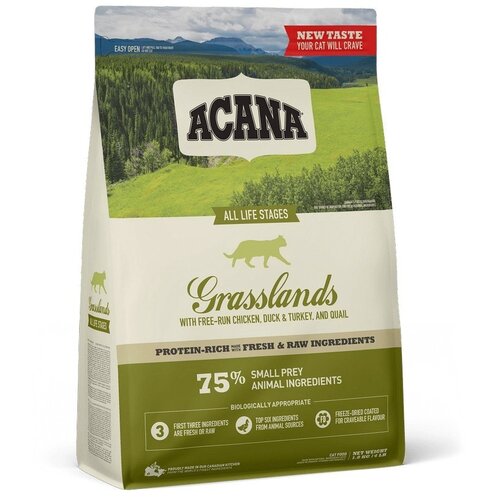 Acana Suva hrana za odrasle mačke Grasslands, 1.8kg Cene