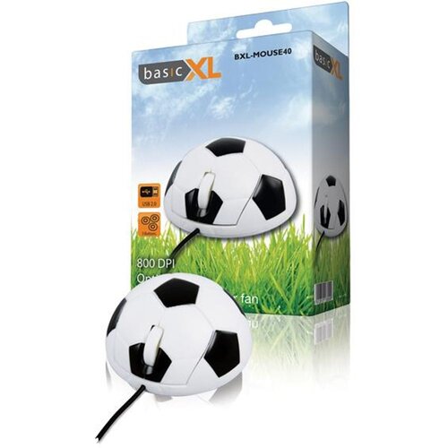 BASIC Optički miš BXL-MOUSE 40, 800dpi, USB, Oblik lopte, Beli Cijene