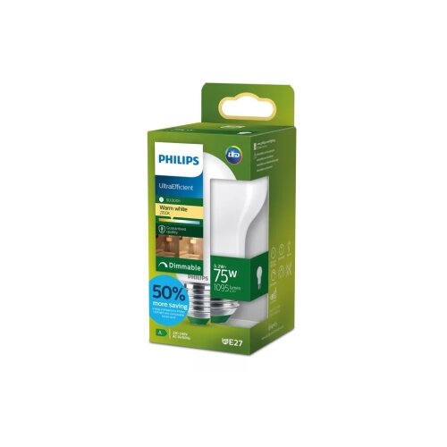 Philips led prigu&amp;scaron;iva sijalica ultraefficient A60 E27/5,2W/230V 2700K Slike