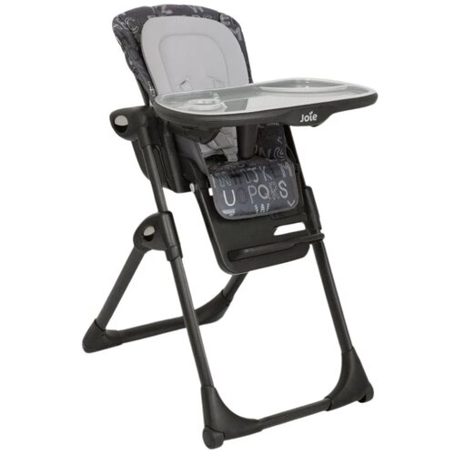 Joie hranilica za bebe Mimzy Recline ABC Charcoal, 6m+ Slike