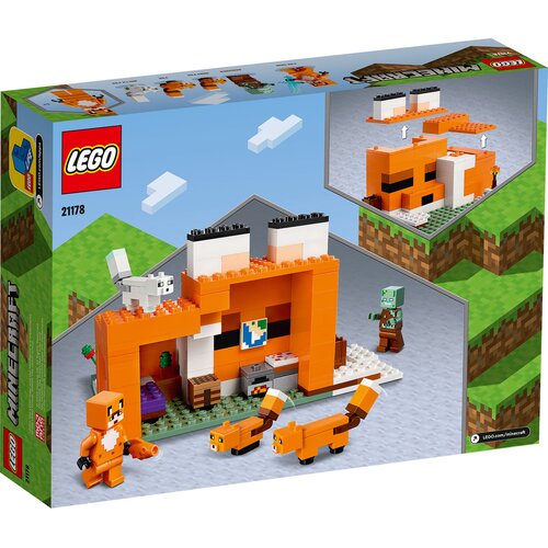 Lego 21178 LEGO Minecraft Lisičije prenoći&amp;scaron;te Slike