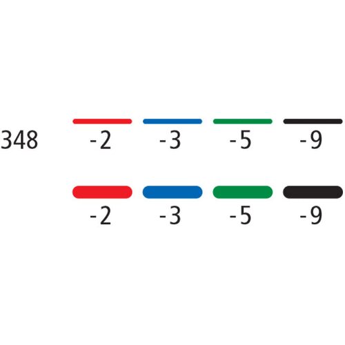  permanentni obostrani 0,6 i 1,5mm lumocolor staedtler 348-2 crveni Slike