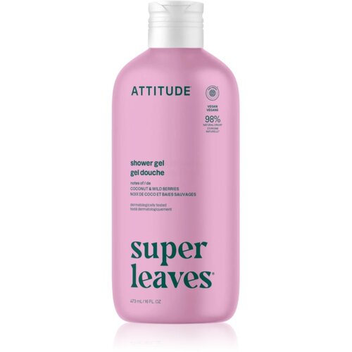 Attitude Super Leaves Coconut & Wild Berries gel za prhanje 473 ml Cene