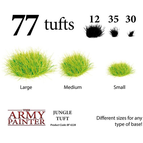 The Army Painter Jungle Tuft - 1 set. Slike