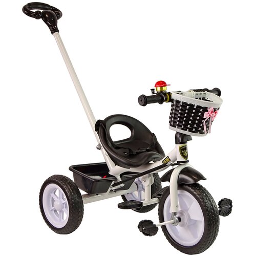 Lean Toys Tricikel mix črno bela lea Slike