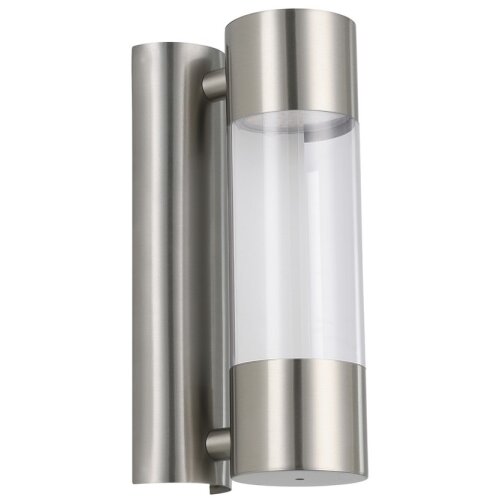 Eglo robledo spoljna zidna lampa/2, led, 2x3,7w, inox/plastika Slike