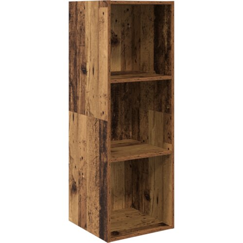  Set TV stalka s policom Zidne s pohranom 3 pcs Staro drvo 37 x 37 x 142.5 cm Slike